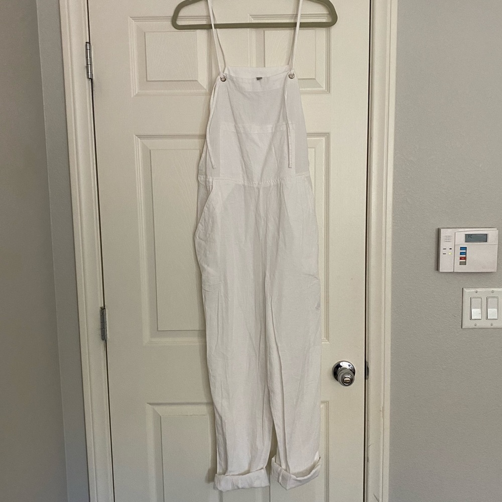 Asos white overalls
